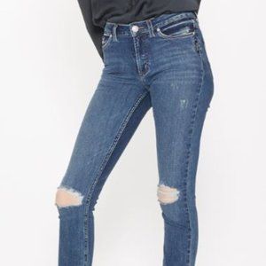 NWT Silver Jeans Bleecker Skinny Boot 26 x 31L $79